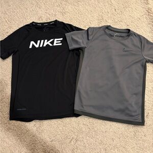 Pair of Nike Boy’s Dri-Fit Short Sleeve Tees